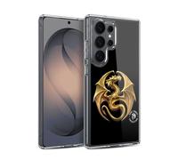 Head Case Designs Officially Licensed Anne Stokes Dragon Medal Fire Tribal Gel Case [Military Grade Protection] Compatible with Samsung Galaxy S26 Ultra and Compatible with MagSafe