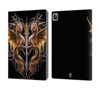 Head Case Designs Officially Licensed Anne Stokes Dragon Sword Mix Fantasy Art Leather Wallet Case Compatible With Apple iPad Pro 12.9 2020/2021/2022