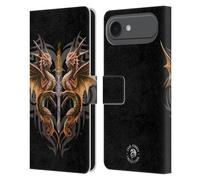 Head Case Designs Officially Licensed Anne Stokes Dragon Sword Mix Fantasy Art Leather Wallet Case Compatible With Apple iPhone 17 Air