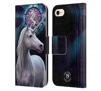Head Case Designs Officially Licensed Anne Stokes Enlightenment Mythical Creatures Leather Wallet Case Compatible With Apple iPhone 7/8 / SE 2020 & 2022