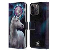 Head Case Designs Officially Licensed Anne Stokes Enlightenment Mythical Creatures Leather Wallet Case Compatible With Apple iPhone 15 Pro Max