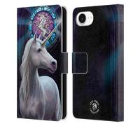 Head Case Designs Officially Licensed Anne Stokes Enlightenment Mythical Creatures Leather Wallet Case Compatible With Apple iPhone 16e