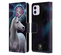 Head Case Designs Officially Licensed Anne Stokes Enlightenment Mythical Creatures Leather Wallet Case Compatible With Apple iPhone 11