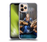 Head Case Designs Officially Licensed Anne Stokes Fierce Loyalty Dragons 3 Gel Case [Military Grade Protection] Compatible With Apple iPhone 11 Pro