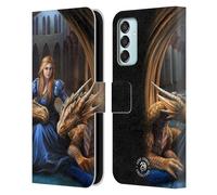 Head Case Designs Officially Licensed Anne Stokes Fierce Loyalty Dragons 3 Leather Wallet Case Compatible With Samsung Galaxy M15/F15 5G