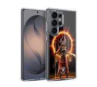 Head Case Designs Officially Licensed Anne Stokes Fire Female Elementals Gel Case [Military Grade Protection] Compatible with Samsung Galaxy S26 Ultra and Compatible with MagSafe
