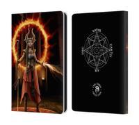 Head Case Designs Officially Licensed Anne Stokes Fire Female Elementals Leather Wallet Case Compatible With Amazon Kindle Paperwhite 6