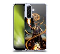 Head Case Designs Officially Licensed Anne Stokes Fire Male Elementals Gel Case [Military Grade Protection] Compatible With Samsung Galaxy A26 5G