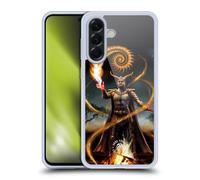 Head Case Designs Officially Licensed Anne Stokes Fire Male Elementals Gel Case [Military Grade Protection] Compatible With Samsung Galaxy A56 5G