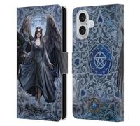 Head Case Designs Officially Licensed Anne Stokes Full With Pattern Raven Leather Wallet Case Compatible With Apple iPhone 16