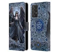 Head Case Designs Officially Licensed Anne Stokes Full With Pattern Raven Leather Wallet Case Compatible With Galaxy A52 / A52s / 5G (2021)