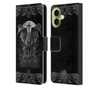 Head Case Designs Officially Licensed Anne Stokes Gargoyle Tribal Leather Wallet Case Compatible With Apple iPhone 17