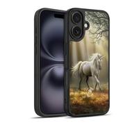 Head Case Designs Officially Licensed Anne Stokes Glimpse of a Unicorn Mythical Creatures Gel Armour Case [Military Grade Protection] Compatible With Apple iPhone 16