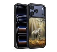 Head Case Designs Officially Licensed Anne Stokes Glimpse of a Unicorn Mythical Creatures Gel Armour Case [Military Grade Protection] Compatible With Apple iPhone 17 Pro