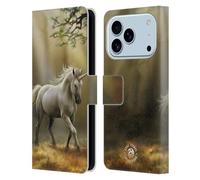 Head Case Designs Officially Licensed Anne Stokes Glimpse of a Unicorn Mythical Creatures Leather Wallet Case Compatible With Apple iPhone 17 Pro