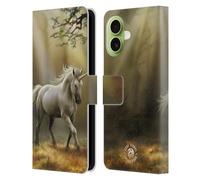 Head Case Designs Officially Licensed Anne Stokes Glimpse of a Unicorn Mythical Creatures Leather Wallet Case Compatible With Apple iPhone 17