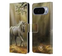 Head Case Designs Officially Licensed Anne Stokes Glimpse of a Unicorn Mythical Creatures Leather Wallet Case Compatible With Google Pixel 10 Pro XL