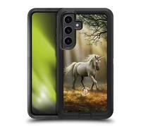Head Case Designs Officially Licensed Anne Stokes Glimpse of a Unicorn Mythical Creatures Ultra-Armoured Shockproof Case [Military Grade Protection] Compatible With Samsung Galaxy S24+ 5G