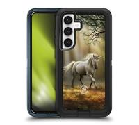 Head Case Designs Officially Licensed Anne Stokes Glimpse of a Unicorn Mythical Creatures Ultra-Armoured Shockproof Case [Military Grade Protection] Compatible With Samsung Galaxy S24 5G