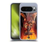 Head Case Designs Officially Licensed Anne Stokes God's Hammer Guardian Dragons Gel Case [Military Grade Protection] Compatible with Google Pixel 10 and Compatible with MagSafe