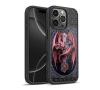 Head Case Designs Officially Licensed Anne Stokes Gothic Guardian Tribal Gel Armour Case [Military Grade Protection] Compatible With Apple iPhone 16 Pro