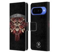 Head Case Designs Officially Licensed Anne Stokes Hell Rider Fire Tribal Leather Wallet Case Compatible With Google Pixel 10