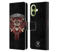 Head Case Designs Officially Licensed Anne Stokes Hell Rider Fire Tribal Leather Wallet Case Compatible With Apple iPhone 17