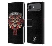 Head Case Designs Officially Licensed Anne Stokes Hell Rider Fire Tribal Leather Wallet Case Compatible With Apple iPhone 17 Air
