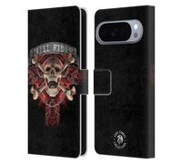 Head Case Designs Officially Licensed Anne Stokes Hell Rider Fire Tribal Leather Wallet Case Compatible With Google Pixel 10 Pro XL