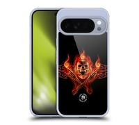 Head Case Designs Officially Licensed Anne Stokes Hell Skull Fire Tribal Gel Case [Military Grade Protection] Compatible with Google Pixel 10 Pro XL and Compatible with MagSafe
