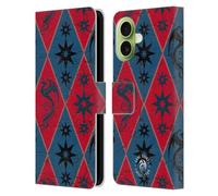 Head Case Designs Officially Licensed Anne Stokes Heraldry Fire Tribal Leather Wallet Case Compatible With Apple iPhone 17