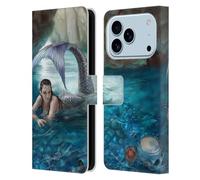 Head Case Designs Officially Licensed Anne Stokes Hidden Depths Mermaid And Angels Leather Wallet Case Compatible With Apple iPhone 17 Pro