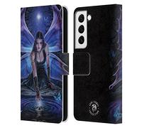 Head Case Designs Officially Licensed Anne Stokes Immortal Flight Fairies Leather Wallet Case Compatible With Samsung Galaxy S22 5G