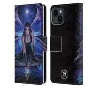 Head Case Designs Officially Licensed Anne Stokes Immortal Flight Fairies Leather Wallet Case Compatible With Apple iPhone 15