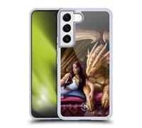 Head Case Designs Officially Licensed Anne Stokes Inner Sanctum Dragon Fantasy Characters Gel Case [Military Grade Protection] Compatible with Samsung Galaxy S22 5G and Compatible with MagSafe
