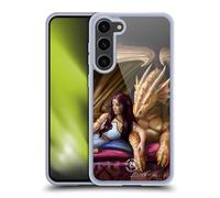 Head Case Designs Officially Licensed Anne Stokes Inner Sanctum Dragon Fantasy Characters Gel Case [Military Grade Protection] Compatible with Samsung Galaxy S23+ 5G and Compatible with MagSafe