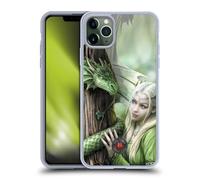 Head Case Designs Officially Licensed Anne Stokes Kindred Spirits Dragon Friendship Gel Case [Military Grade Protection] Compatible With Apple iPhone 11 Pro Max
