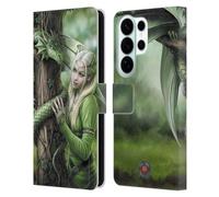 Head Case Designs Officially Licensed Anne Stokes Kindred Spirits Dragon Friendship Leather Wallet Case Compatible With Samsung Galaxy S26 Ultra