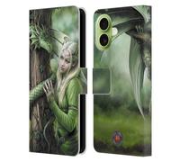 Head Case Designs Officially Licensed Anne Stokes Kindred Spirits Dragon Friendship Leather Wallet Case Compatible With Apple iPhone 17