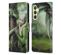 Head Case Designs Officially Licensed Anne Stokes Kindred Spirits Dragon Friendship Leather Wallet Case Compatible With Samsung Galaxy S23 FE 5G