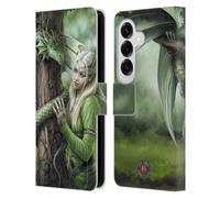 Head Case Designs Officially Licensed Anne Stokes Kindred Spirits Dragon Friendship Leather Wallet Case Compatible With Samsung Galaxy S26