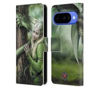 Head Case Designs Officially Licensed Anne Stokes Kindred Spirits Dragon Friendship Leather Wallet Case Compatible With Google Pixel 10