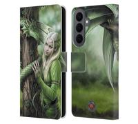 Head Case Designs Officially Licensed Anne Stokes Kindred Spirits Dragon Friendship Leather Wallet Case Compatible With Samsung Galaxy S26 Plus