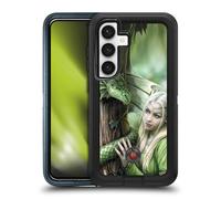 Head Case Designs Officially Licensed Anne Stokes Kindred Spirits Dragon Friendship Ultra-Armoured Shockproof Case [Military Grade Protection] Compatible With Samsung Galaxy S24 5G