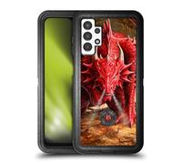 Head Case Designs Officially Licensed Anne Stokes Lair Dragons Ultra-Armoured Shockproof Case Compatible With Samsung Galaxy A13 (2022)