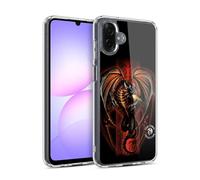 Head Case Designs Officially Licensed Anne Stokes Lava Dragon Fire Tribal Gel Case [Military Grade Protection] Compatible With Samsung Galaxy A07 4G