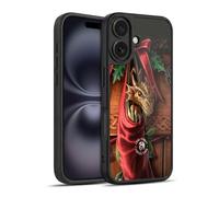 Head Case Designs Officially Licensed Anne Stokes Little Helpers Yule Gel Armour Case [Military Grade Protection] Compatible With Apple iPhone 16