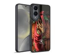Head Case Designs Officially Licensed Anne Stokes Little Helpers Yule Gel Armour Case [Military Grade Protection] Compatible With Samsung Galaxy S25 Edge