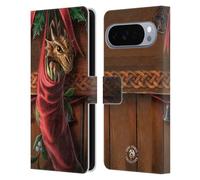 Head Case Designs Officially Licensed Anne Stokes Little Helpers Yule Leather Wallet Case Compatible With Google Pixel 10 Pro XL