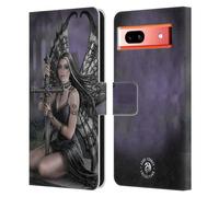 Head Case Designs Officially Licensed Anne Stokes Lost Love Dark Hearts Leather Wallet Case Compatible With Google Pixel 7a